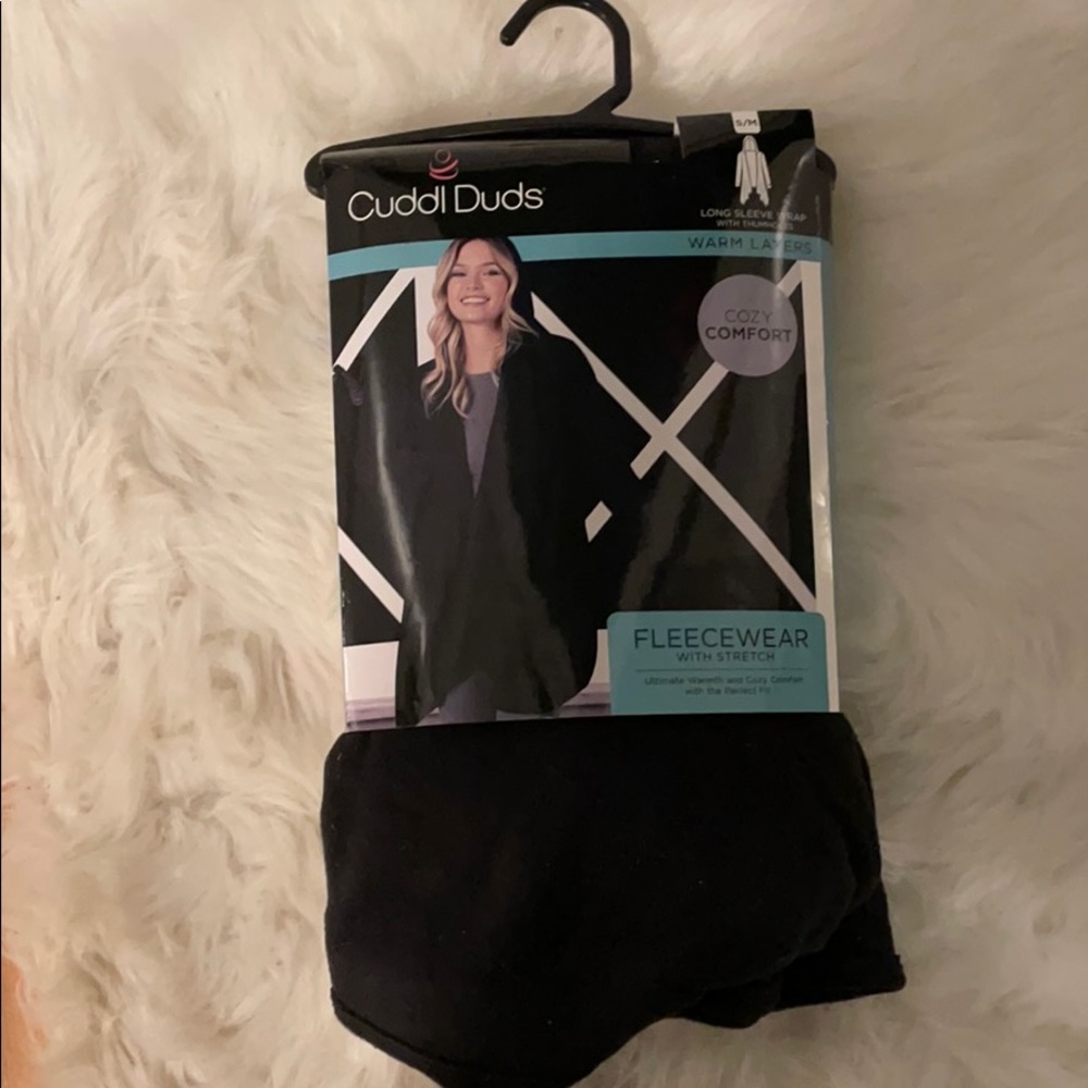 Cuddl Duds Fleecewear Long Sleeve Wrap